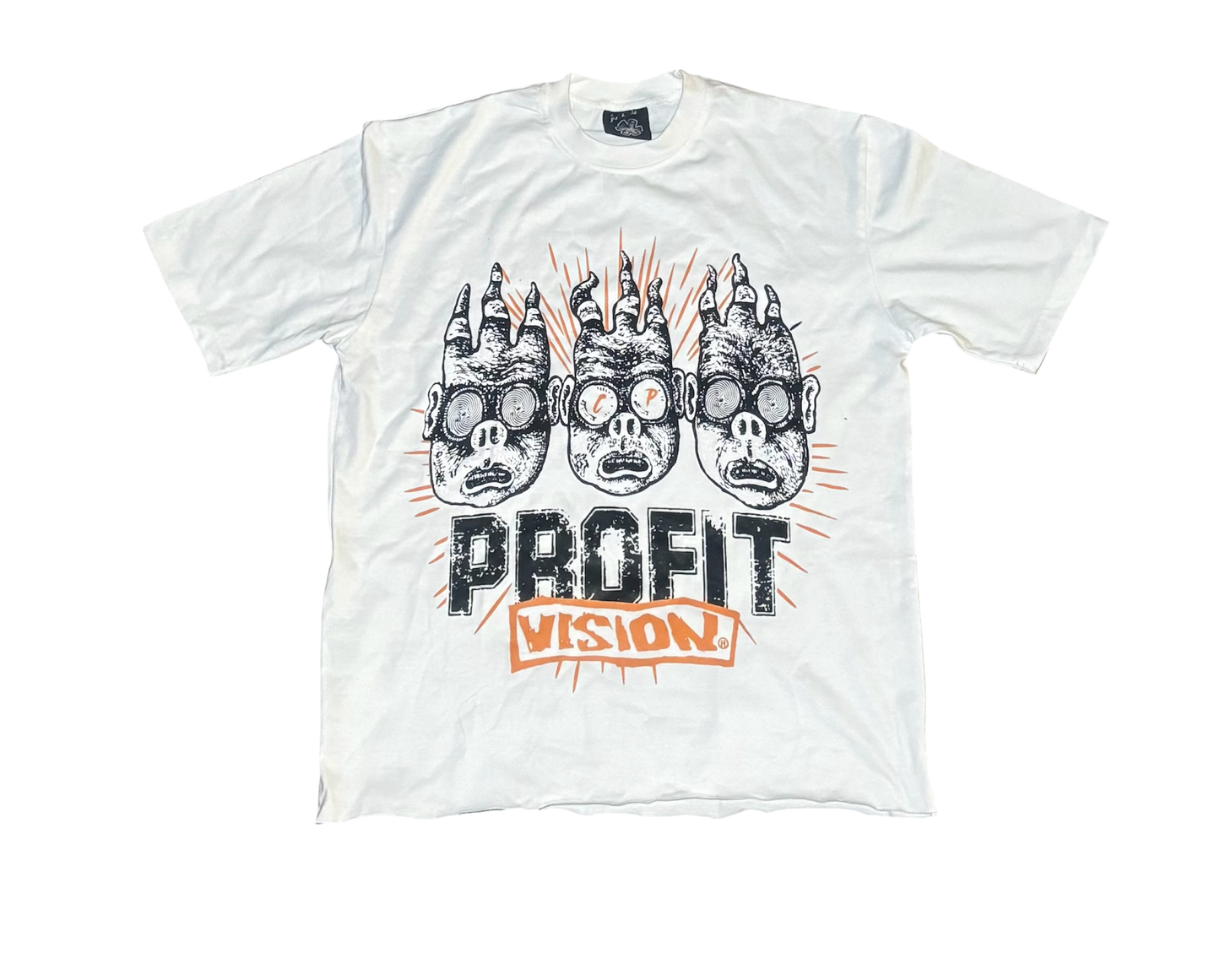 White “Profit Vision” v2 Tee