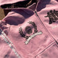 Pink/Brown Acid Wash “Profit Identity” Sweatsuit