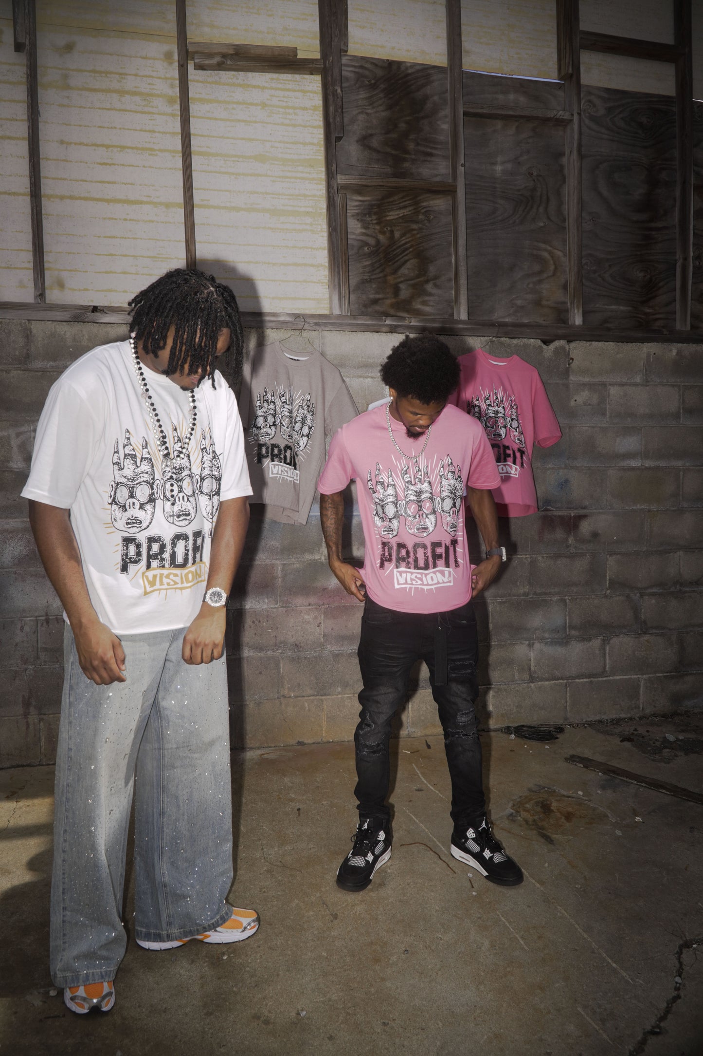 White “Profit Vision” v2 Tee